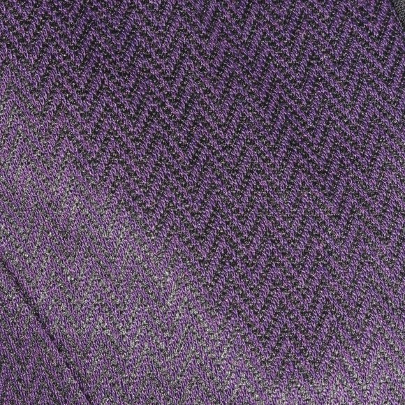 Alex Marie Black/Royal Purple Dress - Picture 6 of 11